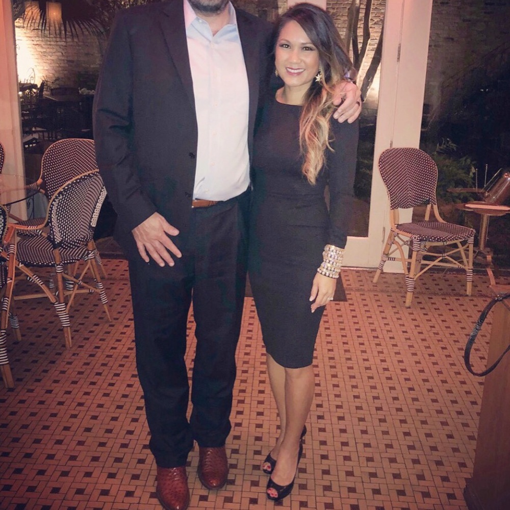 Black Body Con Dress